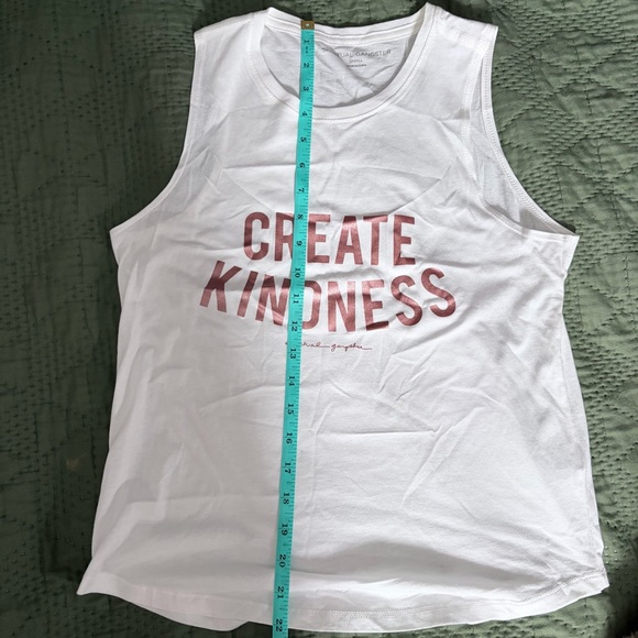 Spiritual Gangster White Workout Tank Small - Picture 6 of 6